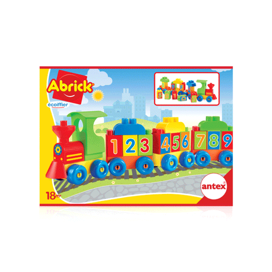 Abrick tren con números