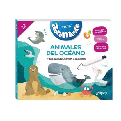 Libro Abremente Mini Sonoro: Animales del Oceano 