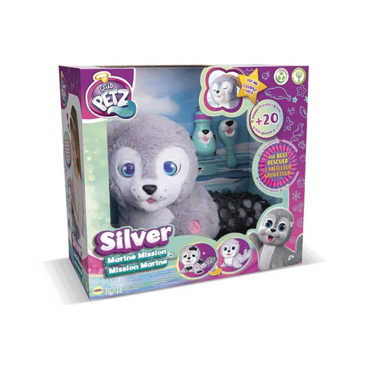 Muñeco Interactivo Silver Foca Mision Marina