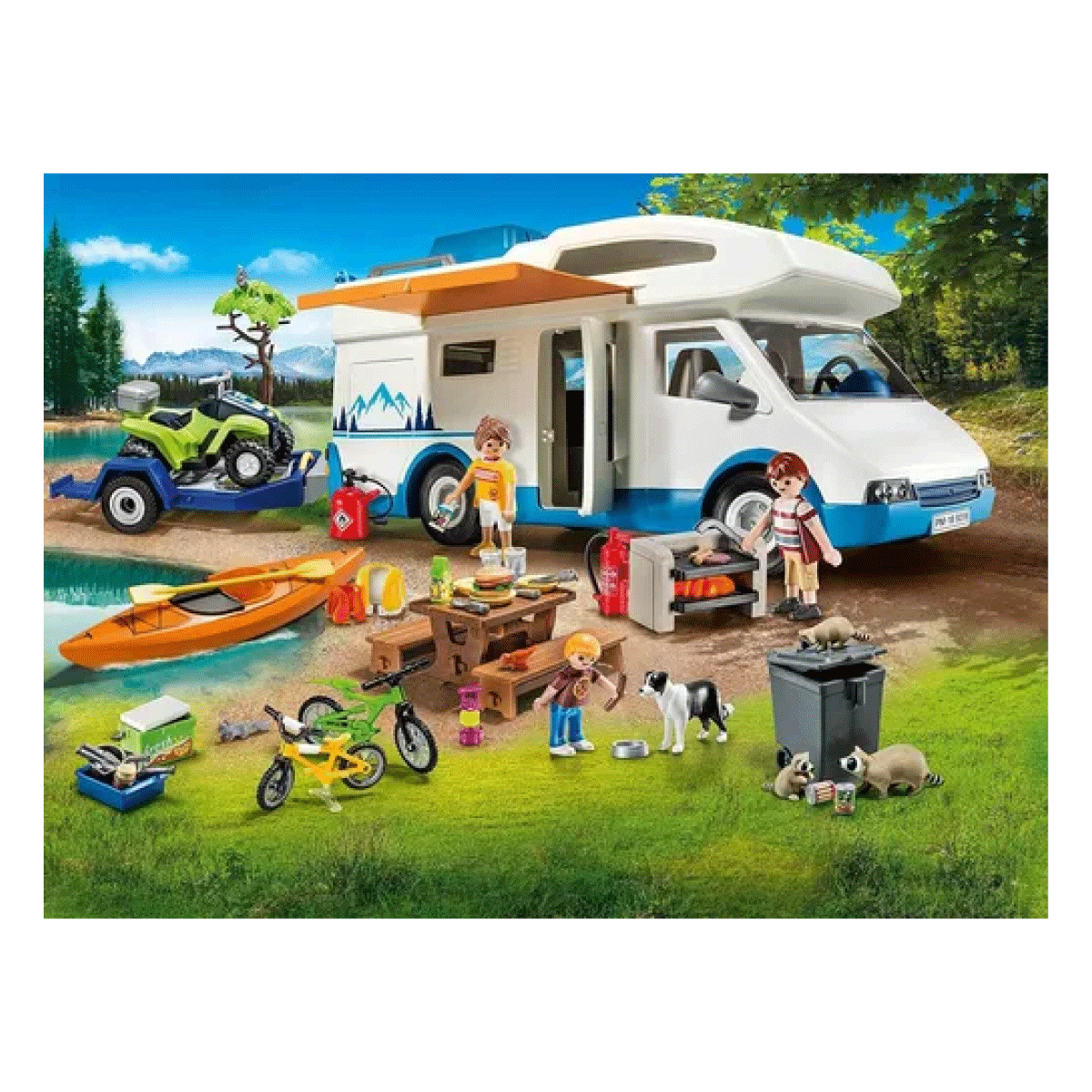 Playmobil Camping De Aventura Family Fun 9318