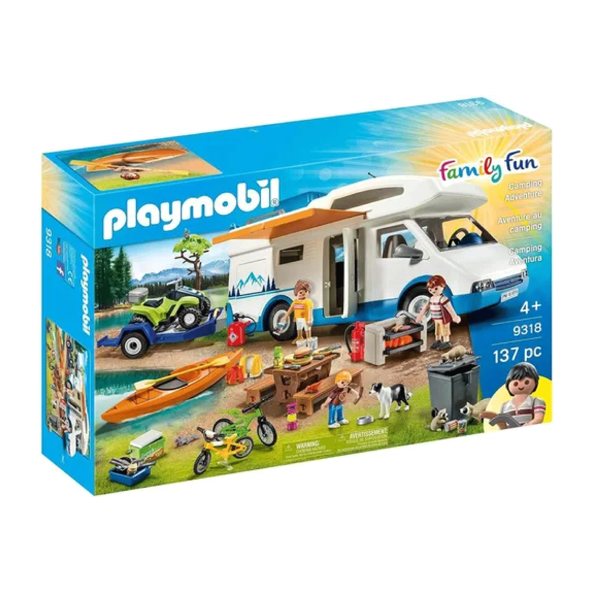 Playmobil Camping De Aventura Family Fun 9318