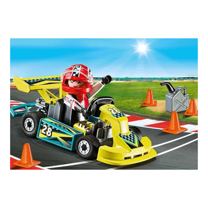 Playmobil Go-kart Racer Con Maletin