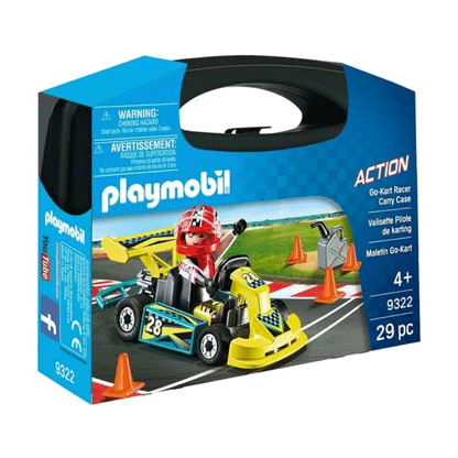Playmobil Go-kart Racer Con Maletin