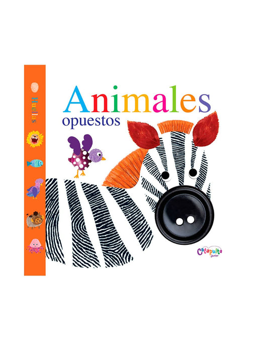 Libro Huellas: Animales Opuestos