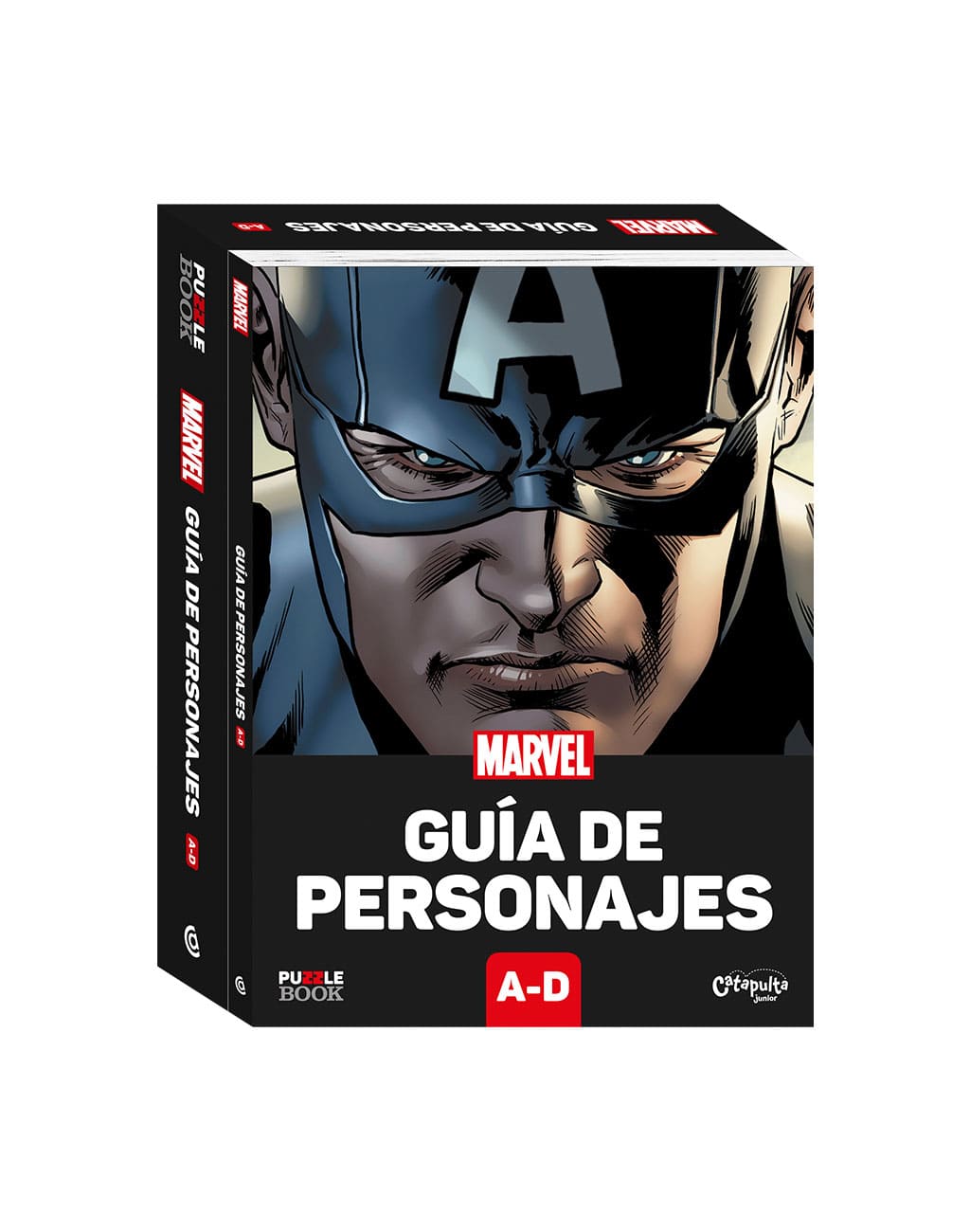Libro Marvel: Guia de Personajes A-D Capitan America 