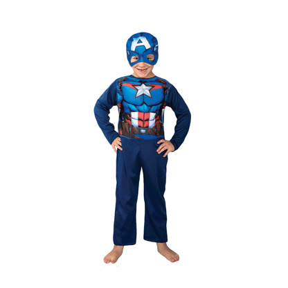 Disfraz Económico Capitán América New Toys