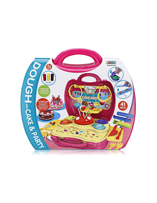 Juego De Masa Fiesta Y Torta 41 Piezas