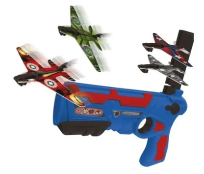 Avengers Vengadores Pistola Shooter Plane Lanza Avion