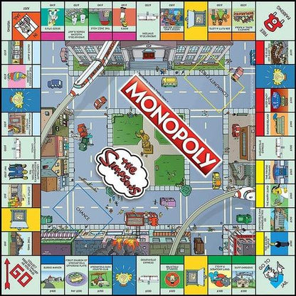 Juego De Mesa Monopoly Los Simpsons Toyco