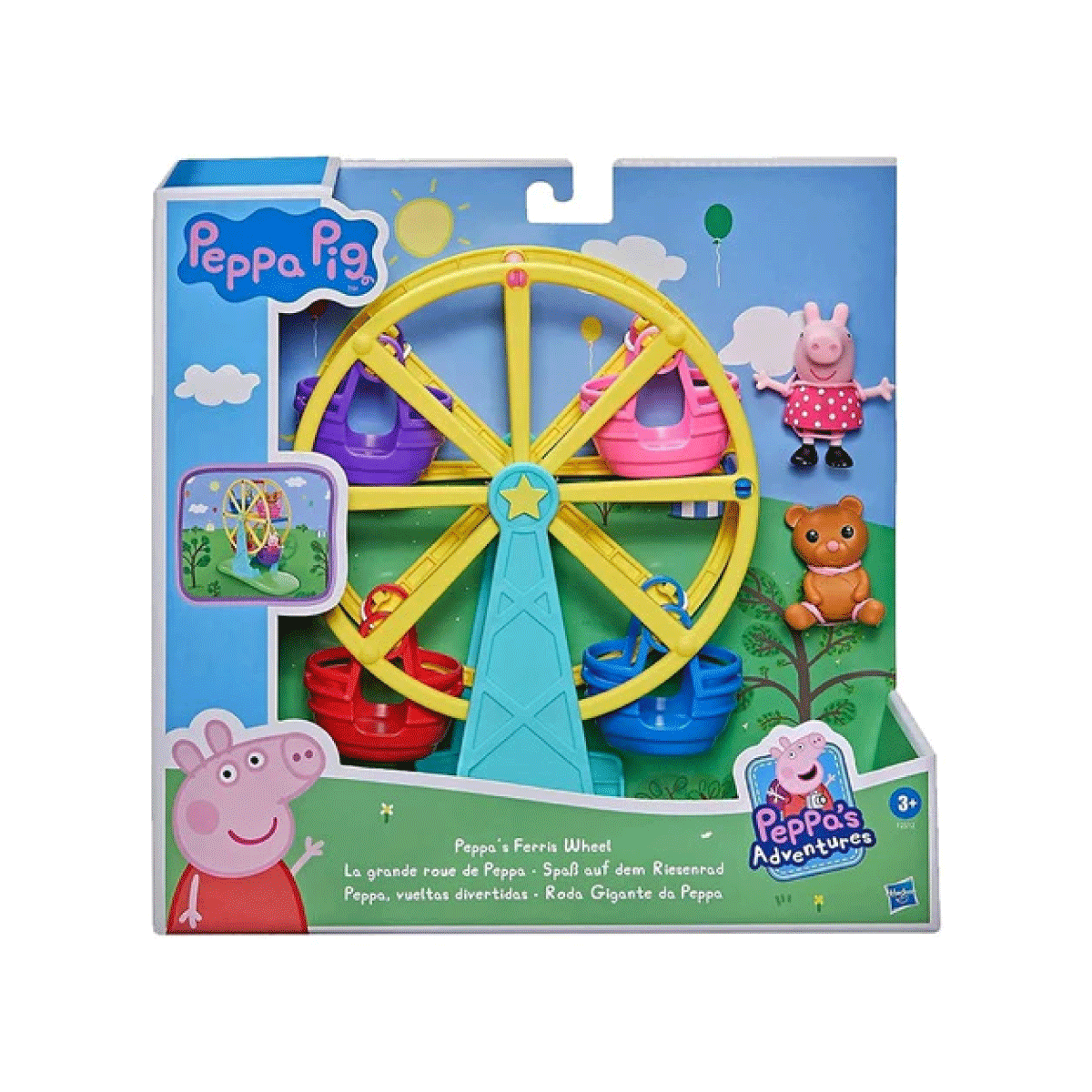 Playset Rueda De La Fortuna Peppa Pig Hasbro