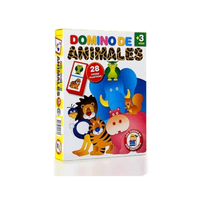 Juego de Mesa Dominó Animales Ruibal