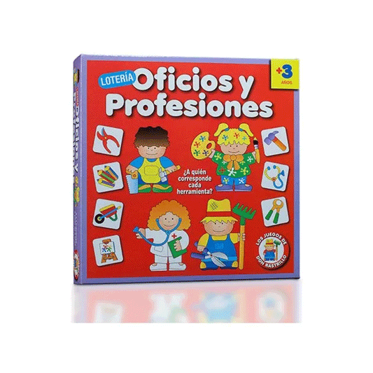 Juego de Mesa Loteria Oficios Y Profesiones Ruibal