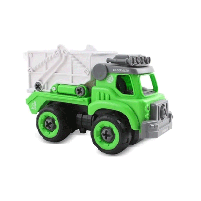 Camion Volquete P/armar Y Desarmar Sonido Diy