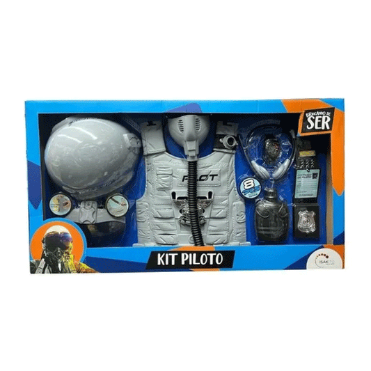 Set Piloto De Avión Con Accesorios