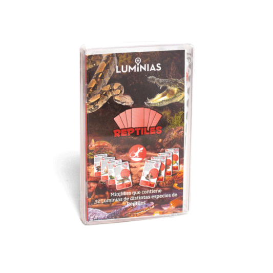 Reptiles - Juego de Cartas Enciclopédico Luminias