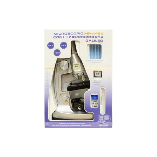 Microscopio Galileo Italy Con Luz Celex