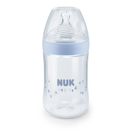Mamadera NUK Nature Sense 260ml Celeste
