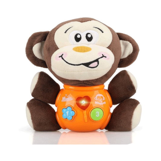 Peluche Musical Fonky Safari Ok Baby Luz Sonido