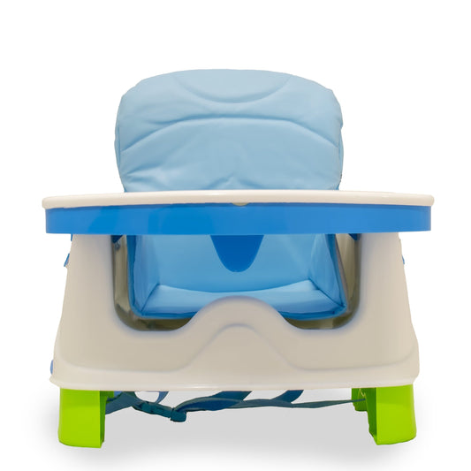 Silla Ok Baby Booster de Comer con Tapizado Celeste