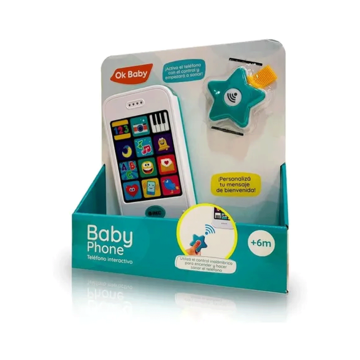 Telefono Celular Interactivo Para Bebe Baby Phone