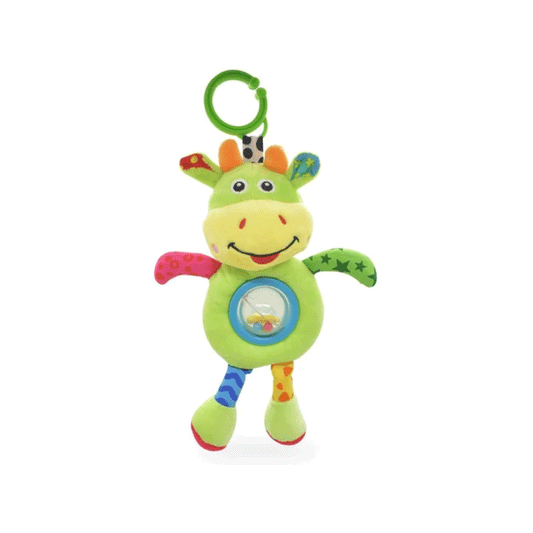 Sonajero Colgante Para Bebe Soft Vaca
