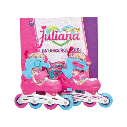Juliana Sporting Set Rollers Extensibles Con Protecciones