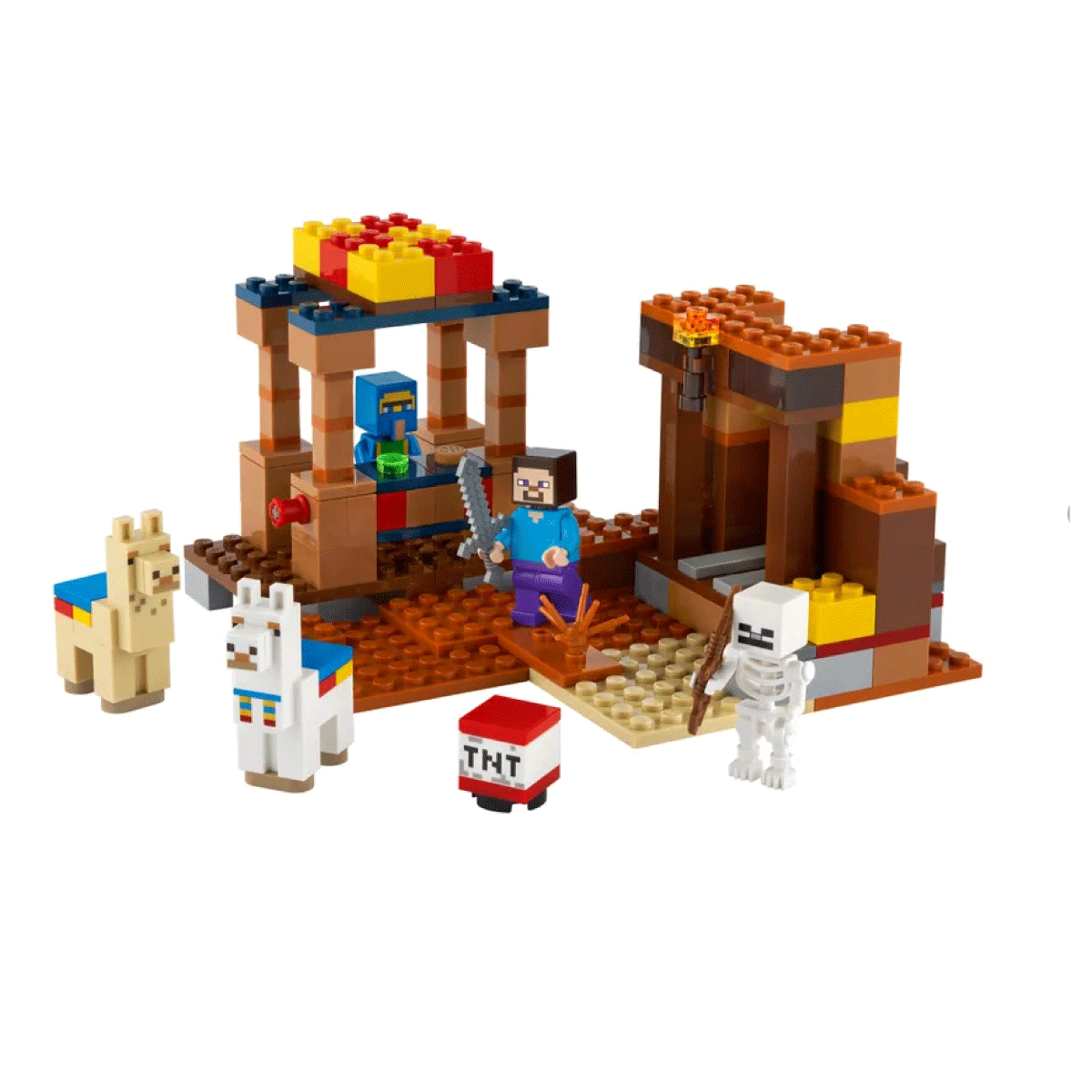 Lego Minecraft El Puesto De Comercio The Trading Post