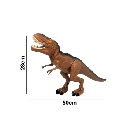 Dinosaurio Juguete T Rex Grande Luz Sonido Movimiento Pilas