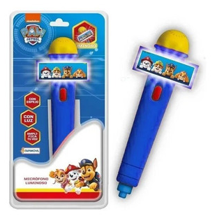 Paw Patrol Microfono Infantil Musical Con Luz Y Sonido Chase