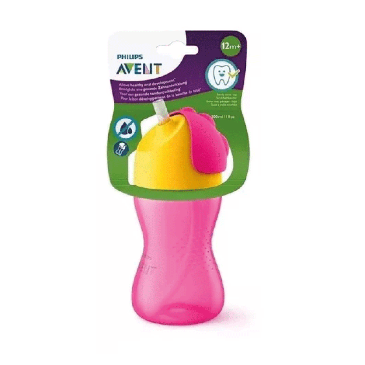 Vaso Avent 300 ML Straw Cup