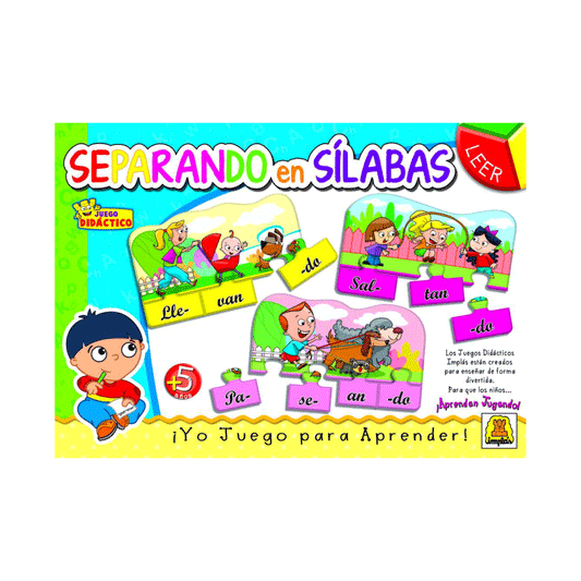 Juego  Separando en sílabas