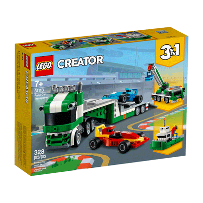 Race Car Transporter Lego