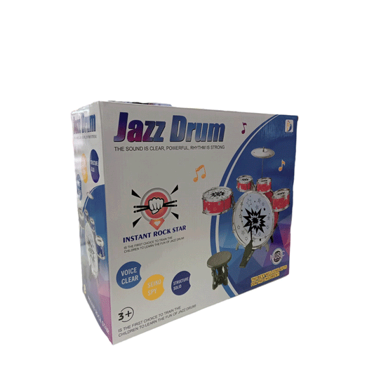 Bateria Musical Con Taburete